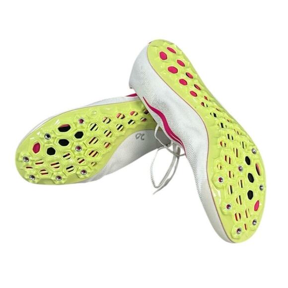 Nike JA FLY V4 T&F Sprint Spikes Sail Fierce Pink Size 11.5 NWOT Running Track - Picture 8 of 10